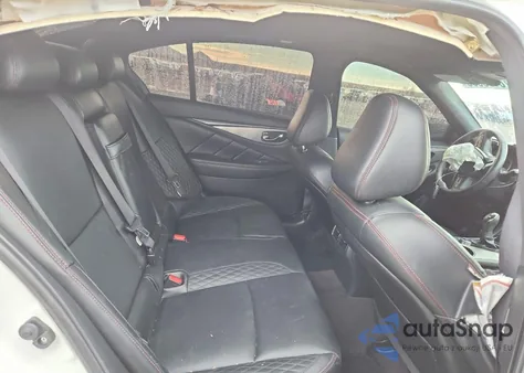 2019 Infiniti Q50 Red Sport 400 z USA, uszkodzony, nr VIN JN1FV7AP3KM760311